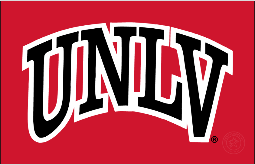 UNLV Rebels 2018-Pres Alt on Dark Logo v3 iron on transfers for T-shirts